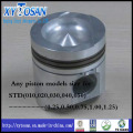 Piston de cylindre pour tous les modèles (TAILLE: STD (010, 020, 030, 040, 050) -------- (0,25, 0,50, 0,75, 1,00, 1,25))